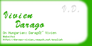 vivien darago business card